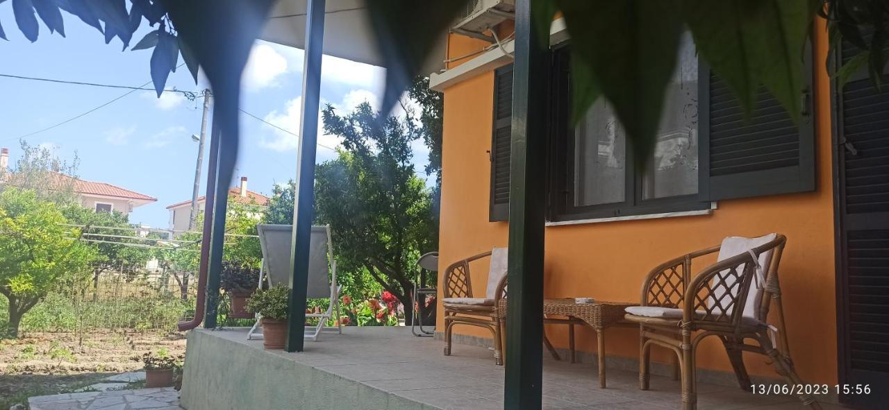 Ferienwohnung Orange Tree Garden Pefkochori Exterior foto